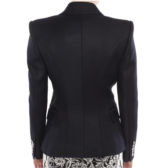Balmain Double-Breasted Blazer, Size L - Picture 2 of 10